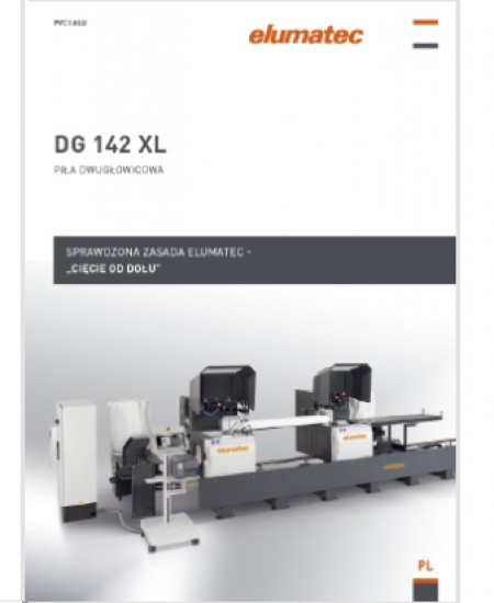 DG 142 XL Piła dwugłowicowa